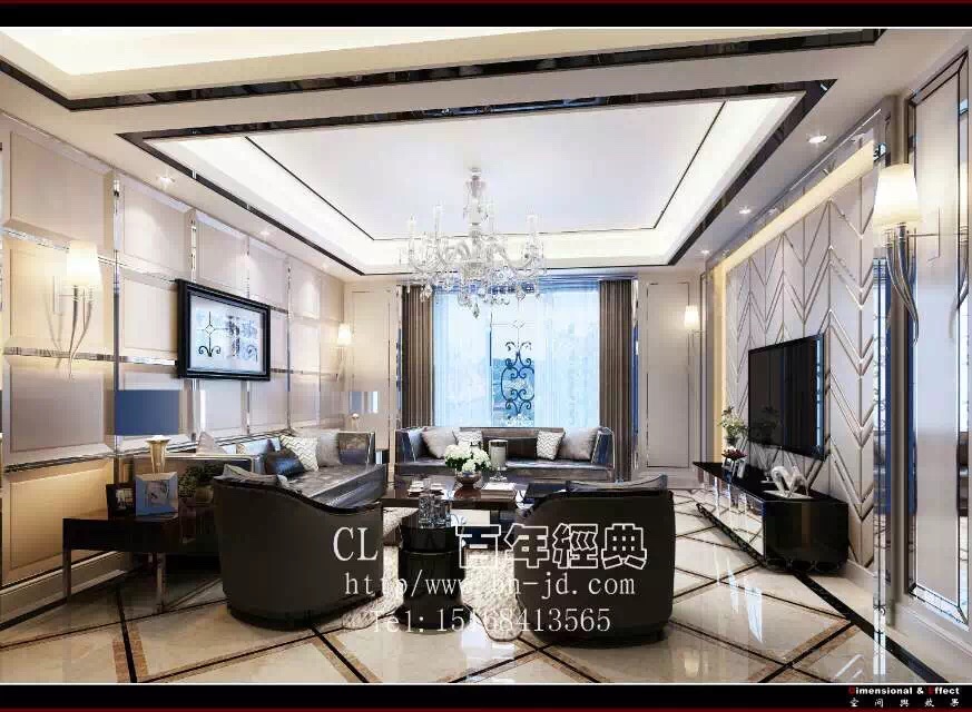 宝业四季园 | 欧式风格别墅装修，高雅别致！